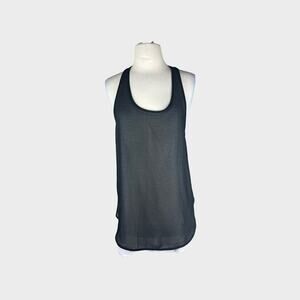 Ambiance Apparel | Layered Chiffon Tank Top | Large